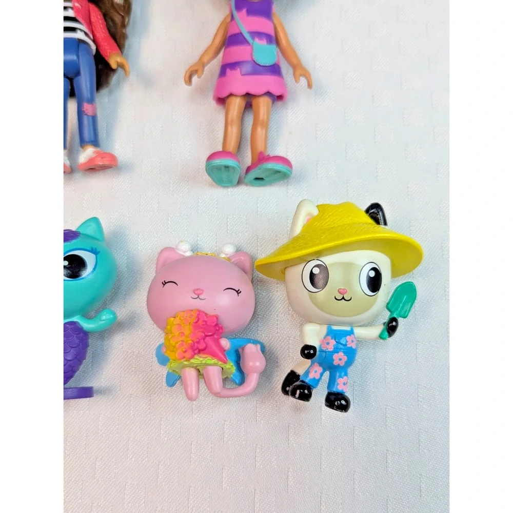 Gabby's Dollhouse Action Figure Cute Doll Collection Model Toys 7 Piece Lot